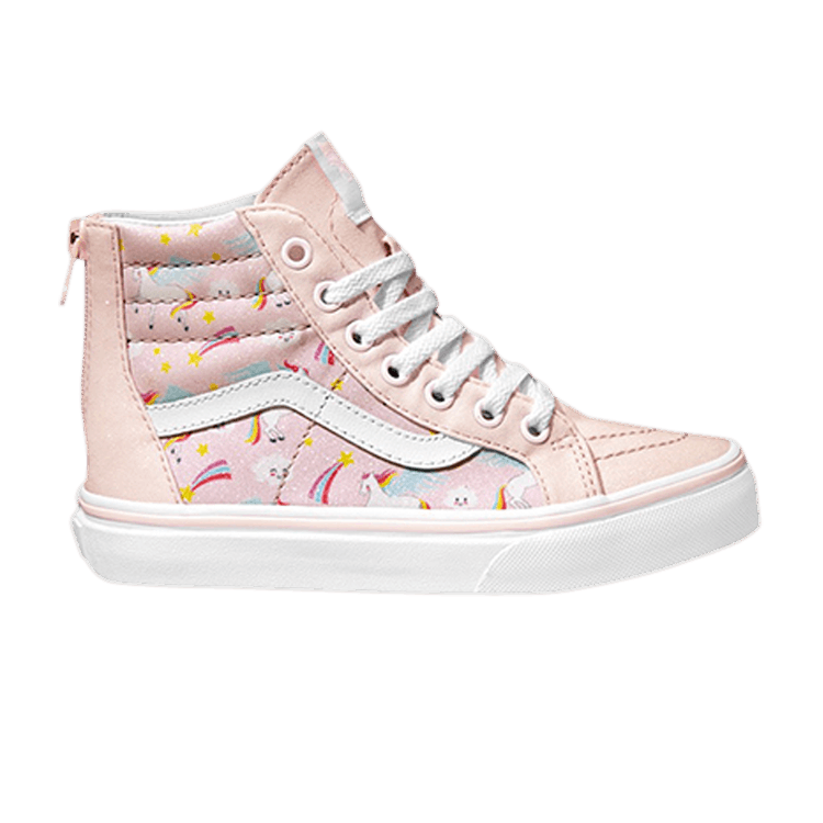 Sk8-Hi Zip Kids 'Glitter Pegasus'