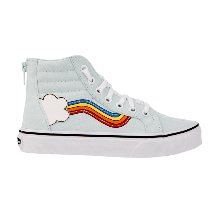 Sk8-Hi Zip Kids 'Rainbow Sidestripe'