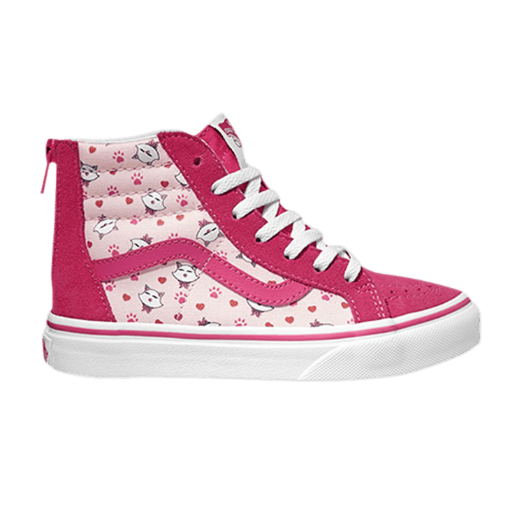 Sk8-Hi Zip Kids 'Ditsy Kitty'