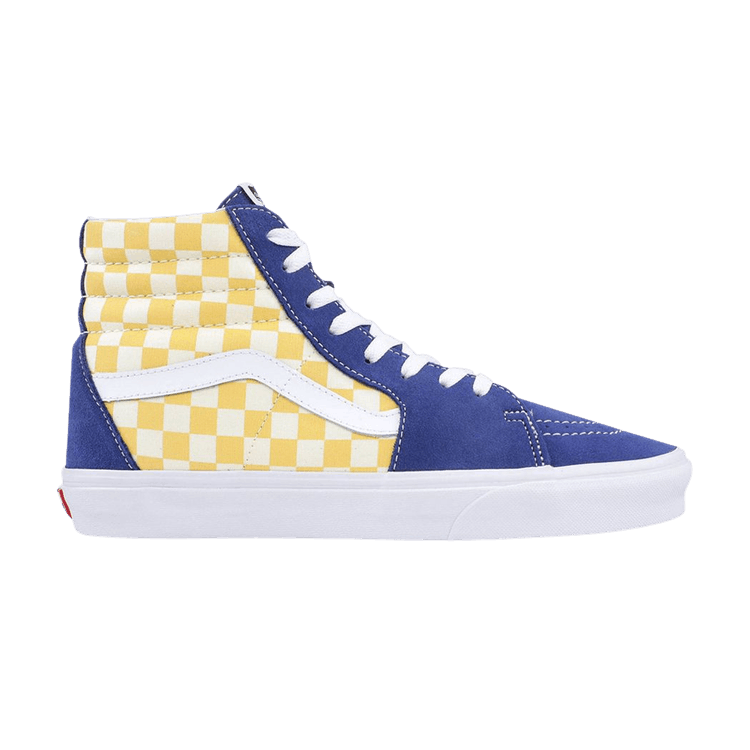 Sk8-Hi Kids 'BMX Checkerboard - True Blue Yellow'