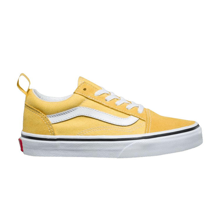 Old Skool Elastic Lace Kids 'Yellow'