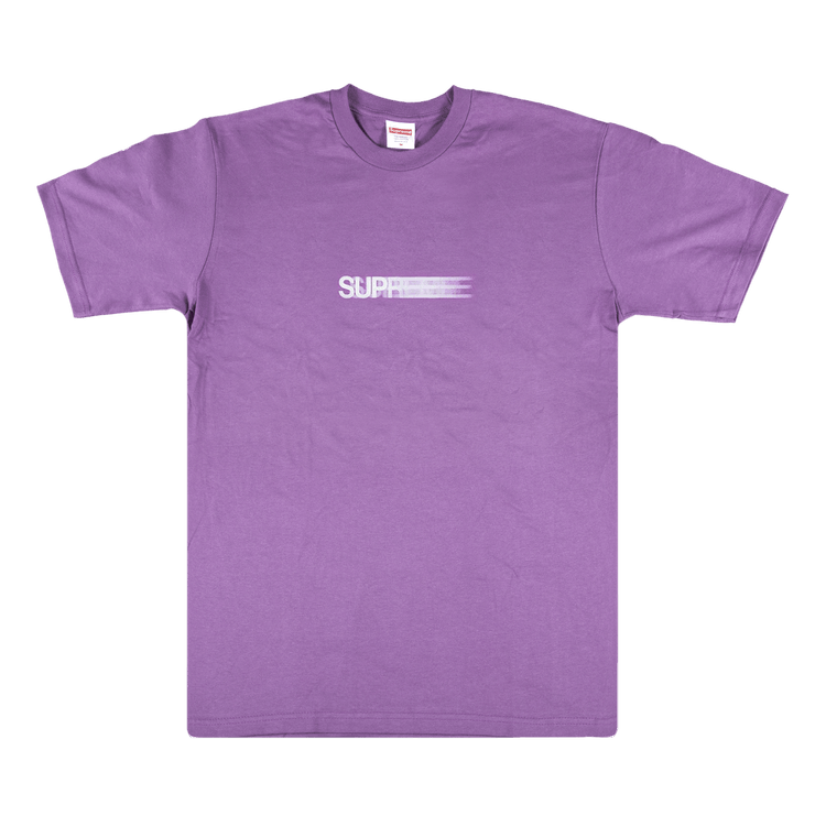 Supreme Motion Logo Tee 'Purple'