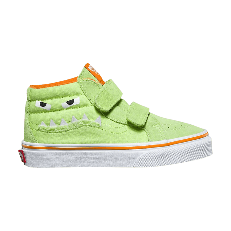 Sk8-Mid Reissue V Kids 'Monster Face - Green'