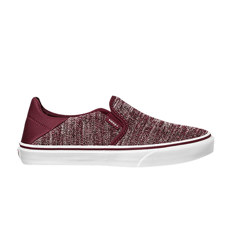 Wmns Asher Flex 'Knit Burgundy'