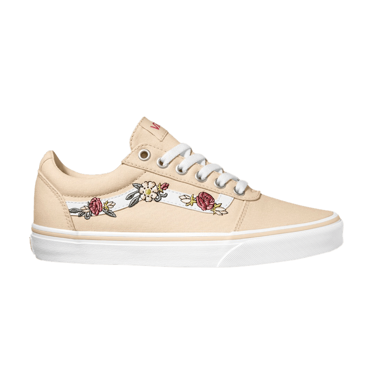 Wmns Ward 'Floral Embroidery - Sand Dollar'