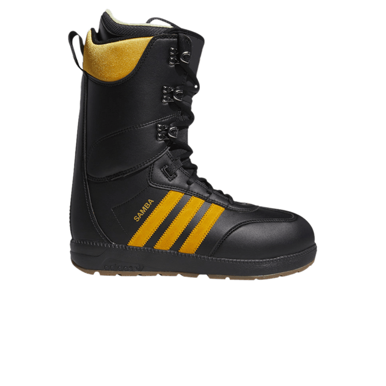 Buy Adidas Samba ADV Snowboard 'Black Collegiate Gold' - D97893 | GOAT