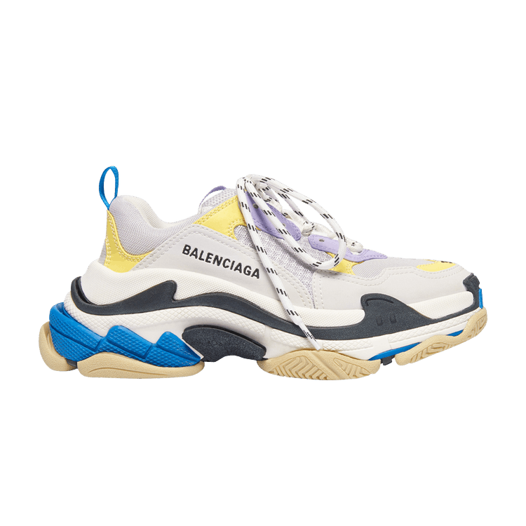 Buy Balenciaga Wmns Triple S Purple Yellow 524039 W09OM 9465 GOAT CA
