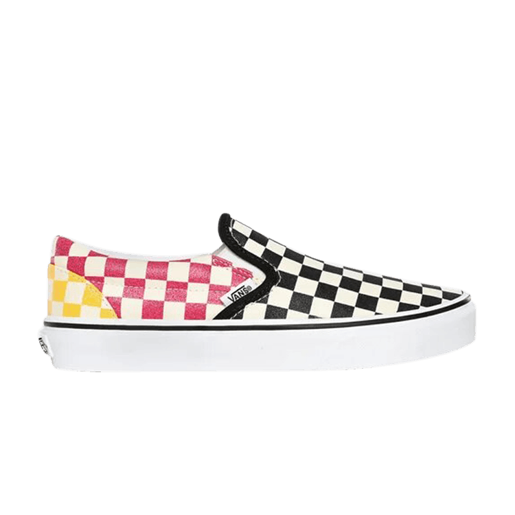 Classic Slip-On 'Glitter Check - Multi'