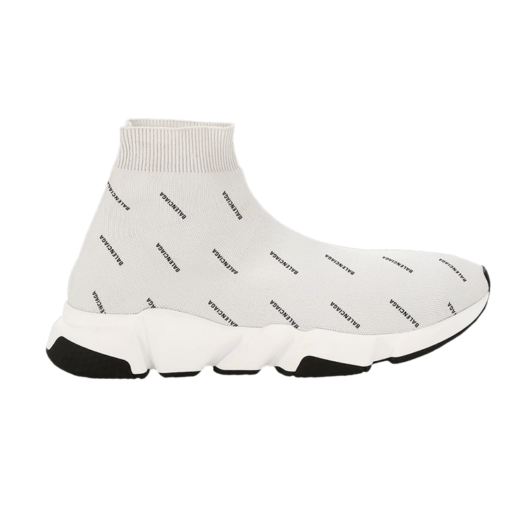 Balenciaga allover logo speed trainer top