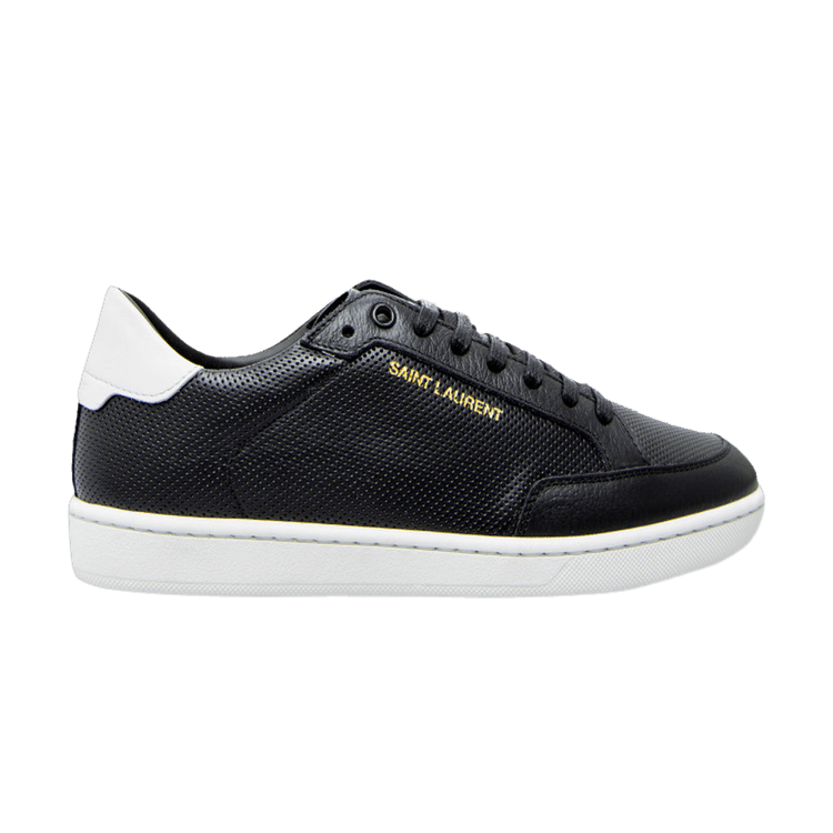 【Saint Laurent】ブラック Court Classic SL/10 スニーカー Saint Laurent SL/10 Low Top Sneaker in Black | FWRD