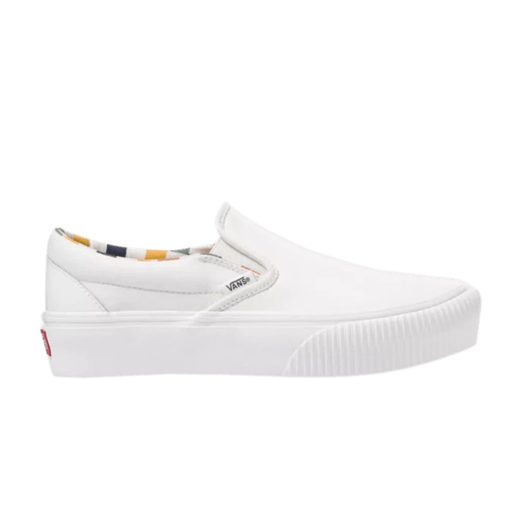 Karina Rozunko x Slip-On Platform SF 'Patent Marshmallow'