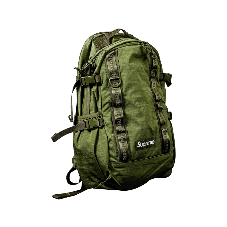 Supreme Backpack 'Olive' GOAT