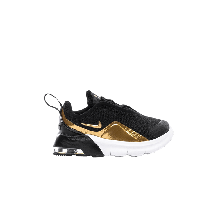 Air max motion 2 toddlers shoes black discount / gold
