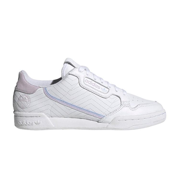 Buy Wmns Continental 80 'World Famous for Quality - White Periwinkle' - - White |
