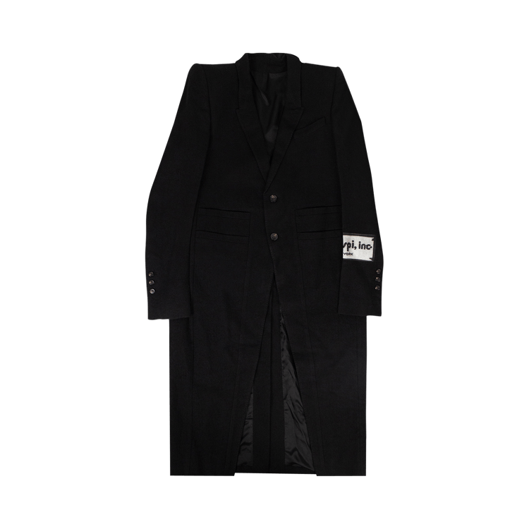 Buy Rick Owens Wool Neue Patch Coat 'Black' - RR19F4904 WFEH8 09