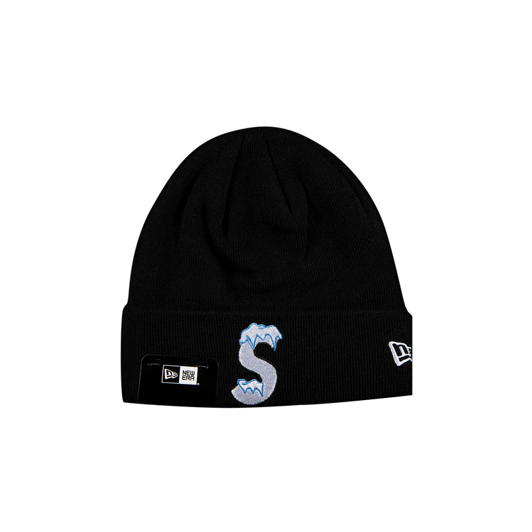 Supreme x New Era S Logo Beanie 'Black' GOAT