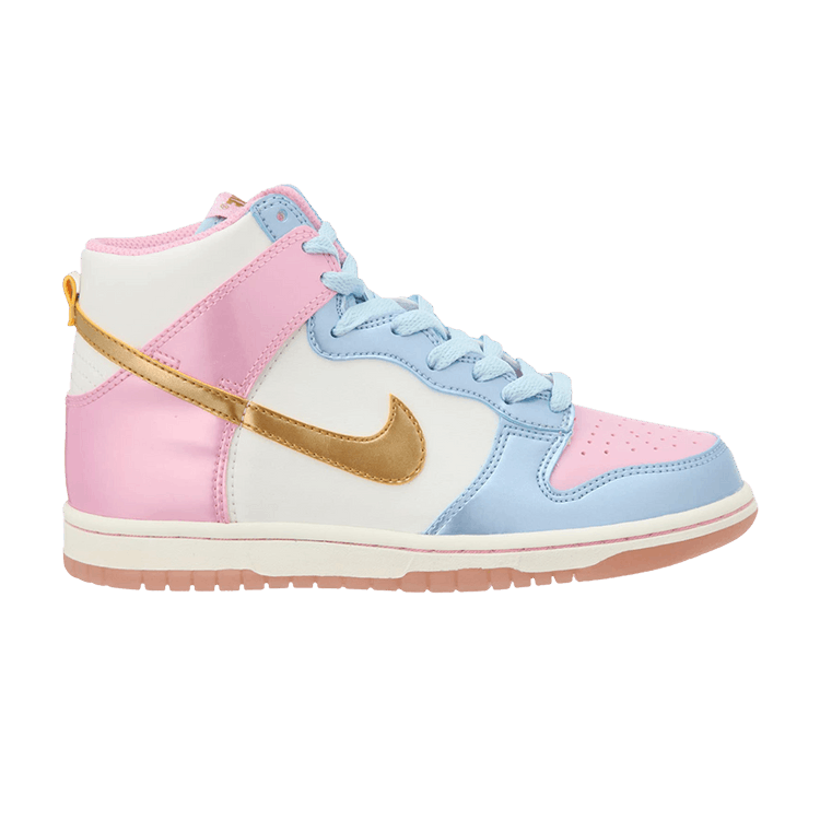 Buy Dunk High GS Sail Pink Blue 316604 172 GOAT