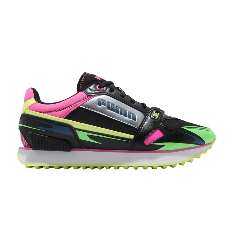 PUMA Mile Rider Sunny Getaway Black Electro Green Pink (2021) (Women's)