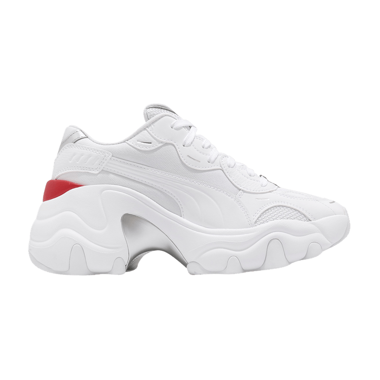 WMNS) PUMA Pulsar Wedge 'Tech Glam - White' 373939-01