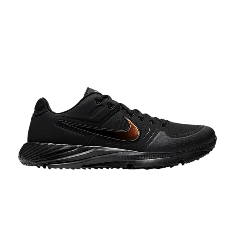 nike alpha huarache elite 2 turf all black