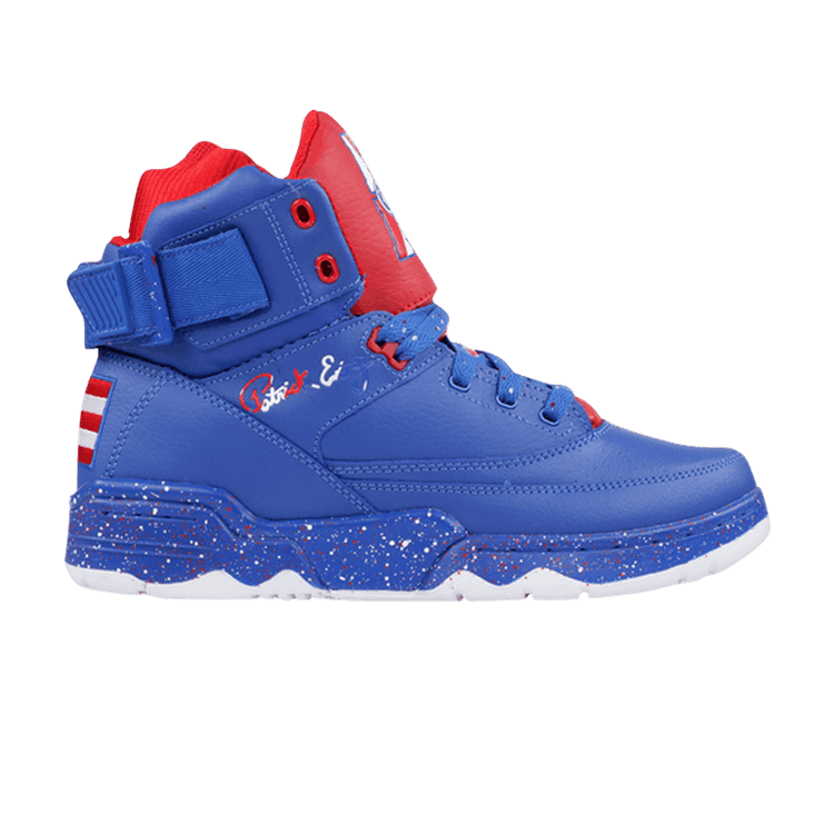 blue patrick ewing shoes