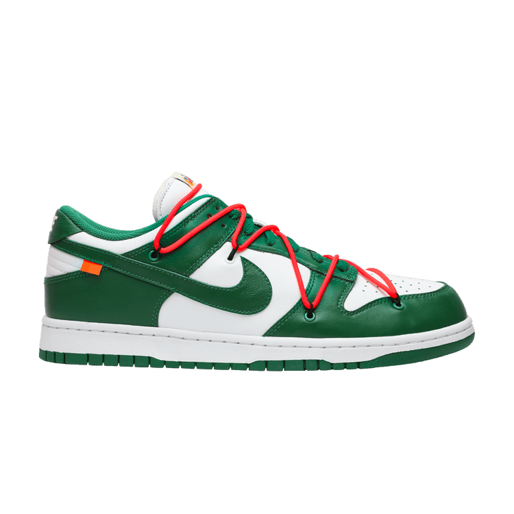 Buy Off-White x Dunk Low 'Pine Green' - CT0856 100 - Green | GOAT