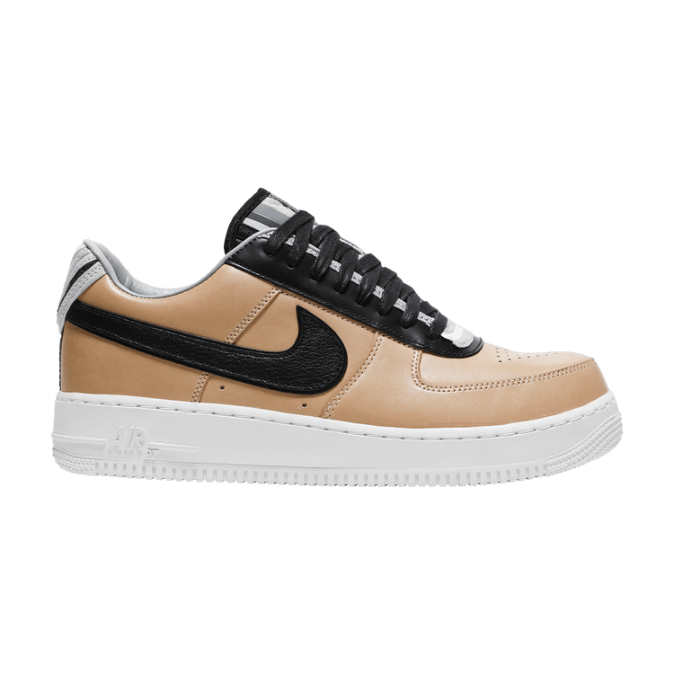 RICCARDO TISCI × NIKE AIR FORCE LOW NIKE AIR FORCE 1 LOW RICCARDO TISCI VACHETTA TAN BLACK