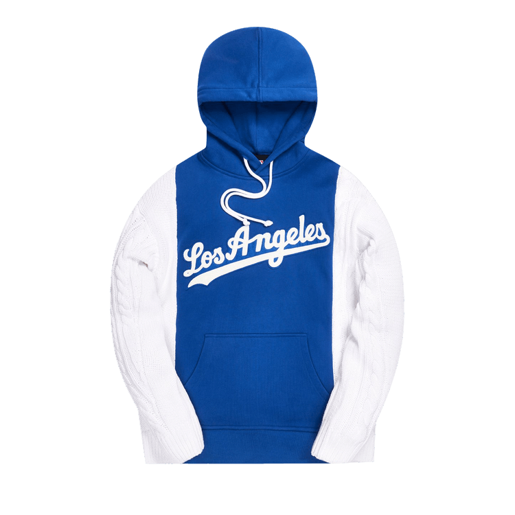 Kith For Major League Baseball Los Angeles Dodgers Script Hoodie Light  Heather Grey for Women