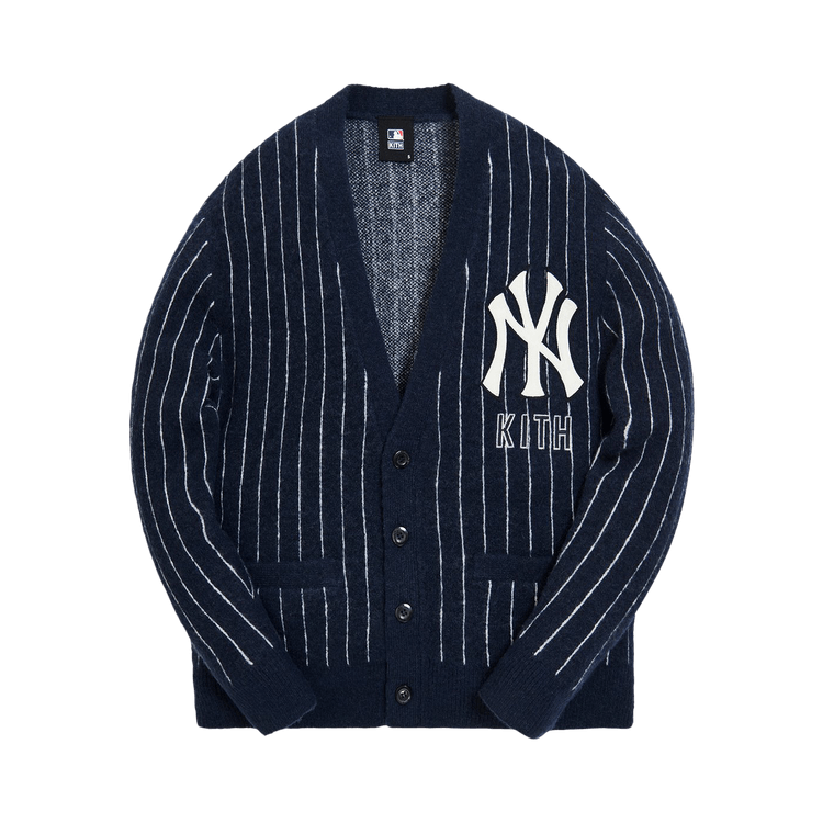 Kith for major league baseball new york yankees striped hoodie best sale