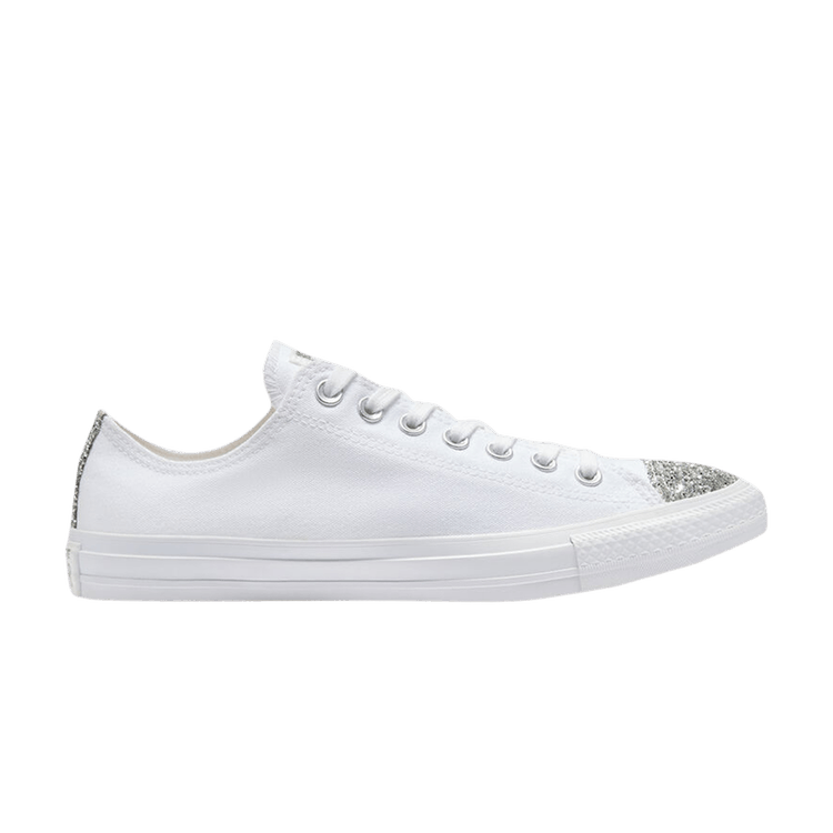 Chuck Taylor All Star Low 'White Glitter Toe'