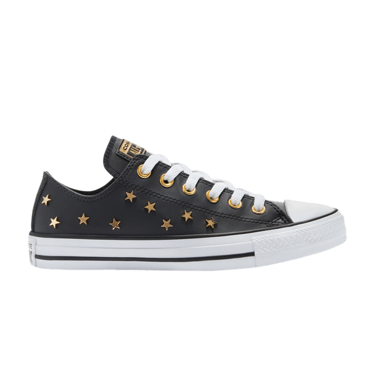 Wmns Chuck Taylor All Star Low 'Star Studs - Black Gold'