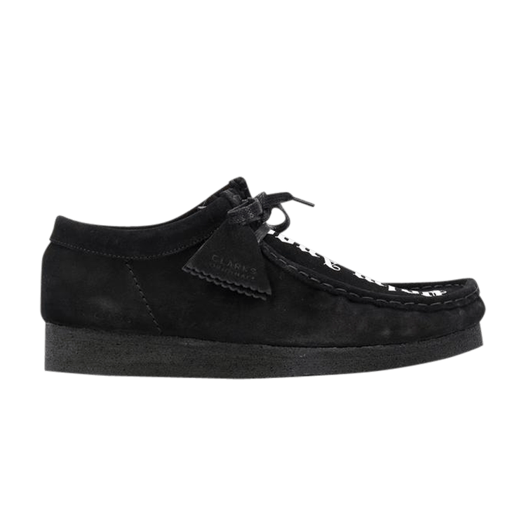 Palm Angels x Fringed Wallabee Moccasin 'Black'