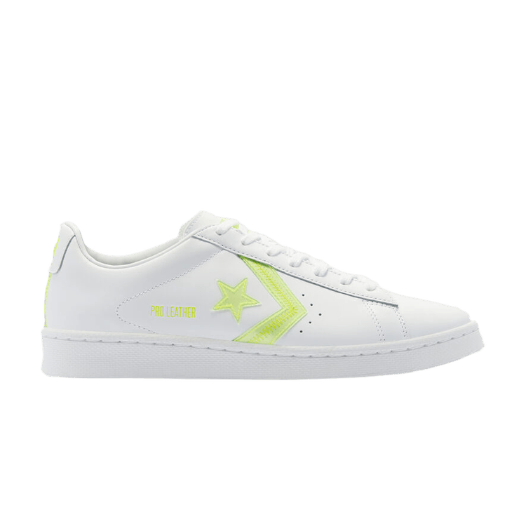 Pro Leather Low 'Hi-Vis Collection - White Lemon Neon'