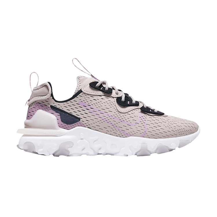 nike react platinum violet