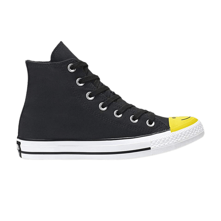 Chuck Taylor All Star High 'Smiley Face - Black'