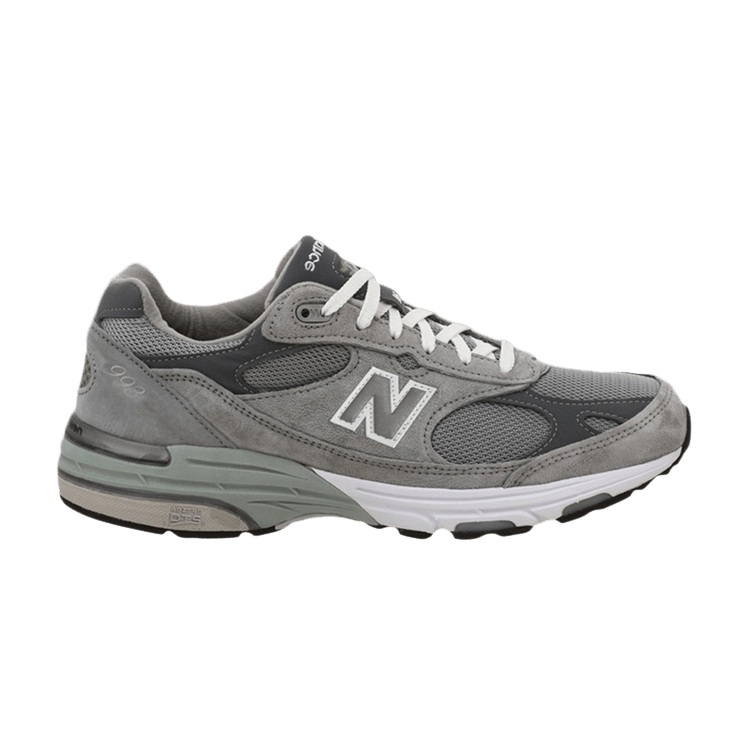 Buy 993 Made in USA 'Grey White' - MR993GL - Grey | GOAT