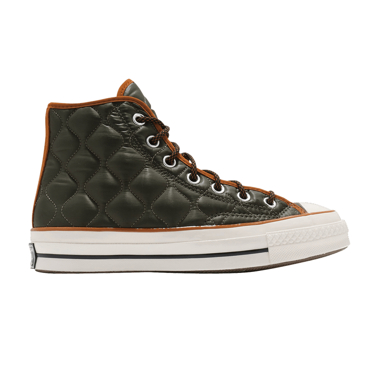 Chuck 70 High 'Workwear Quilting - Green Brown'