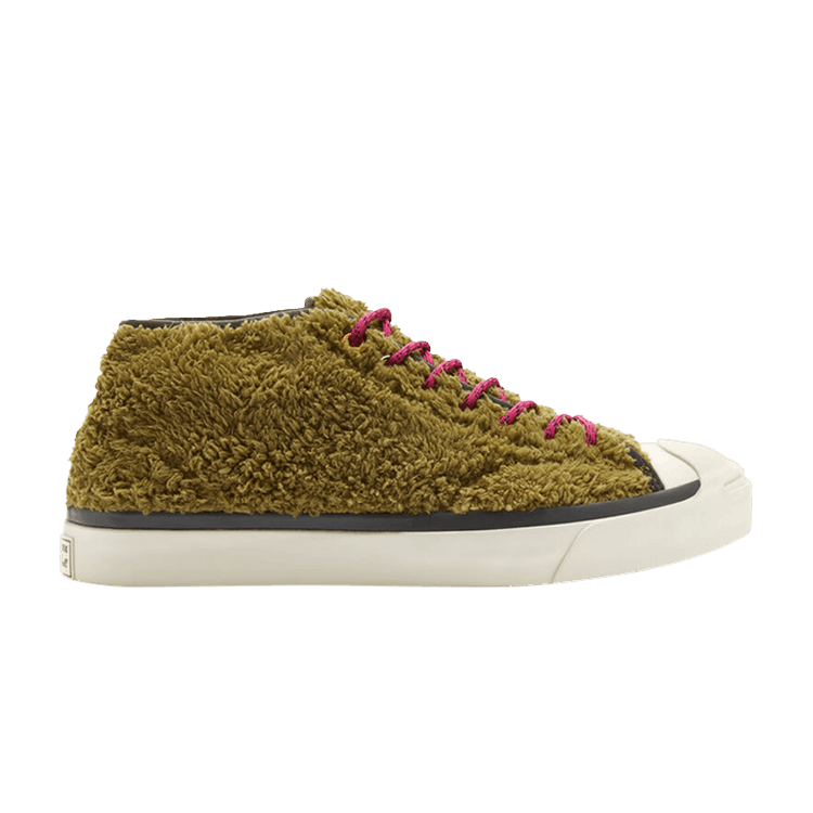 Jack Purcell Mid 'Retro Sherpa - Dark Moss'