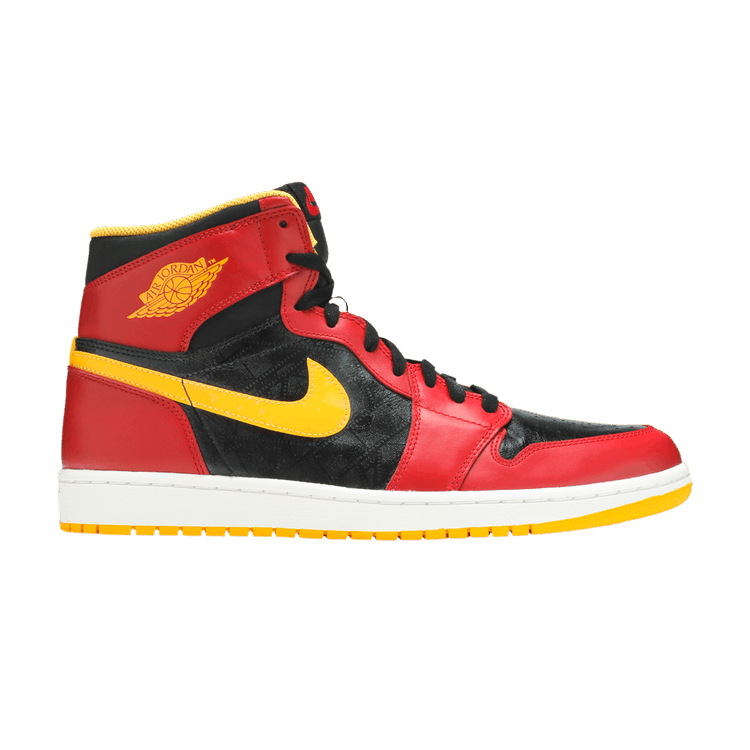 Red black and yellow jordan sale 1