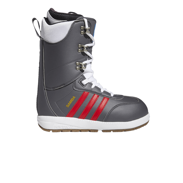 Buy Adidas Samba ADV Boot 'Grey Scarlet' - EG9387 | GOAT