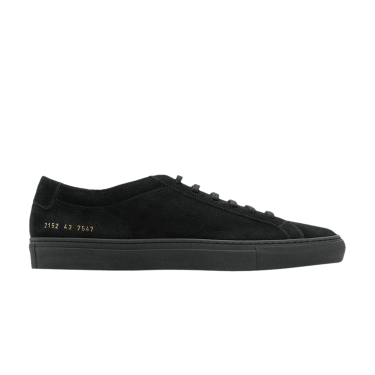 Common project black suede online
