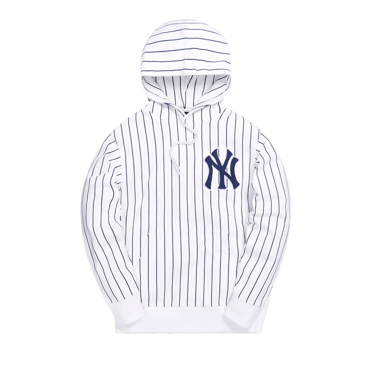 Kith For Major League Baseball New York Yankees Striped Hoodie 