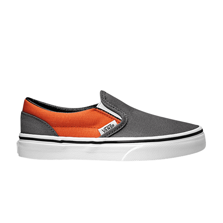 Classic Slip-On Kids 'Pewter Flame'