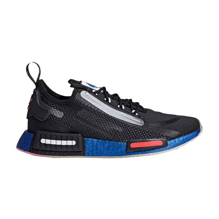 Size 10.0 NASA x NMD_R1 Spectoo 'Core Black'