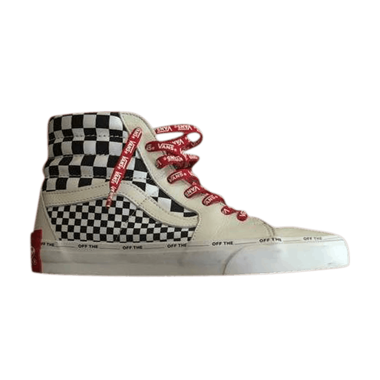 Sk8-Hi 'Mixed Check - Cream'