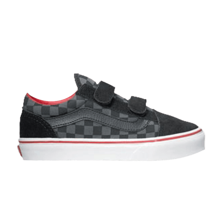 Old Skool V Kids 'Medium Checkerboard - Black Pewter'