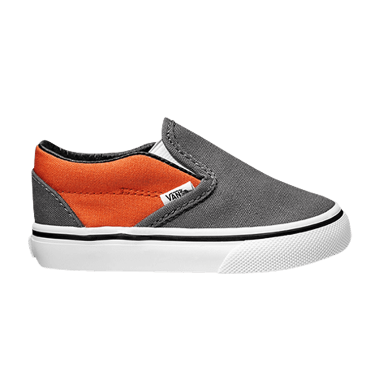 Classic Slip-On Toddler 'Pewter Flame'