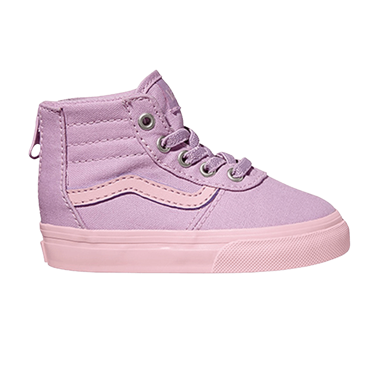 Maddie High Zip Toddler 'Popped Sidewall - Lilac'