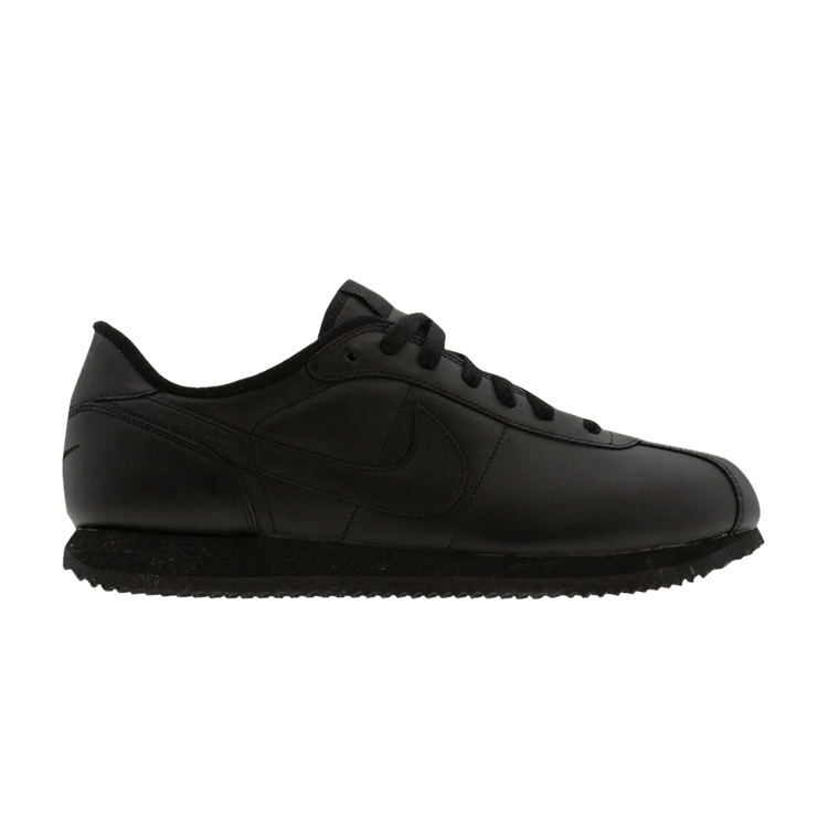 Buy Nike Cortez Basic Leather 'Triple Black' - 313598 002 | GOAT