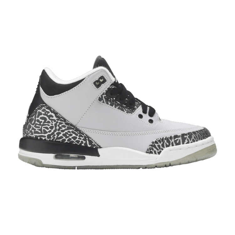 Jordan 3 sales wolf grey